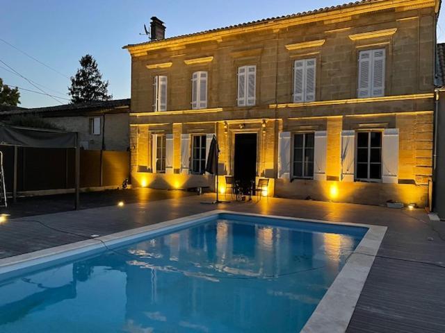 Maison De Maitre Gironde Saint-Philippe-dʼAiguille Exterior foto
